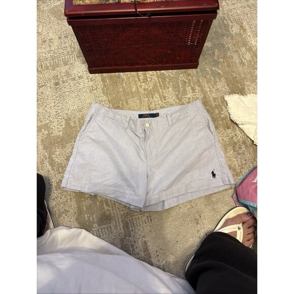 Polo by Ralph Lauren Women's Light Blue Shorts 3” InSeam Sz 8 - Picture 6 of 6